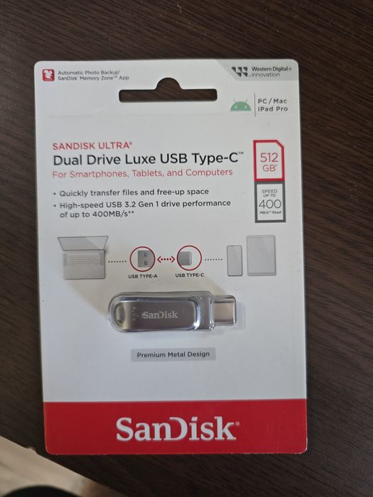 USB 3.2 SanDisk 512gb