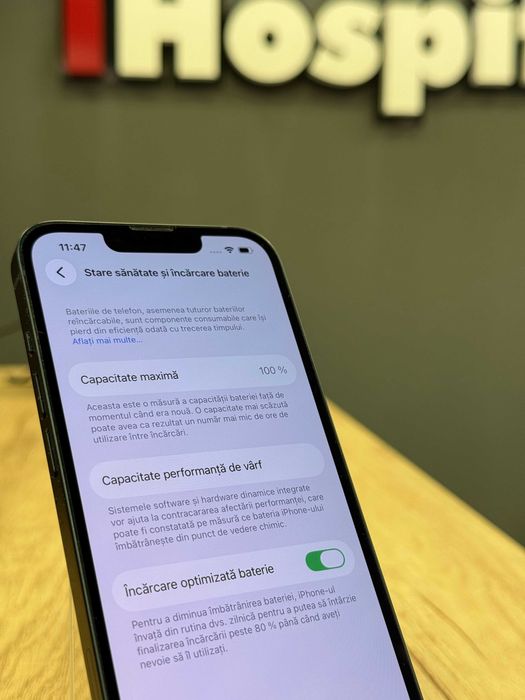 iPhone 13 Black Negru 128GB 100% Baterie #5043