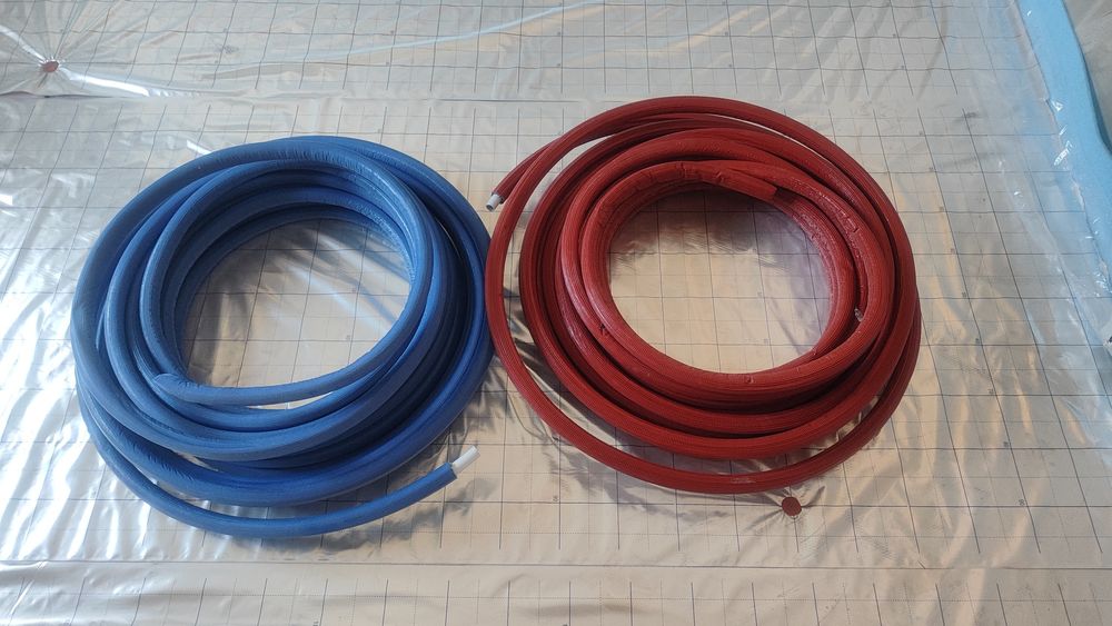 SESTA ммогослойна тръба с изолация PEX-AL-PEX Ф20 Синя и червена