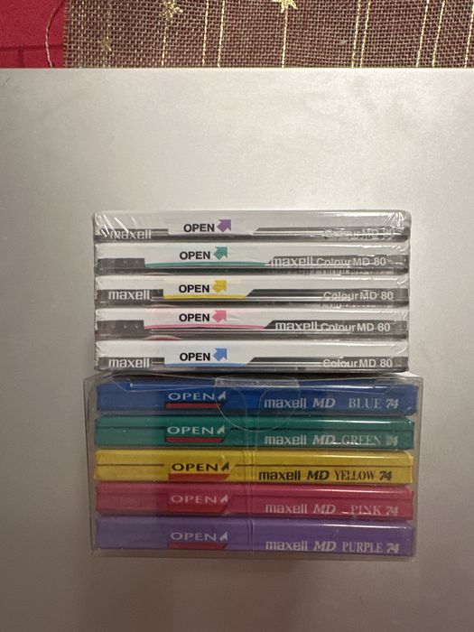 10 minidisc sigilate Maxell