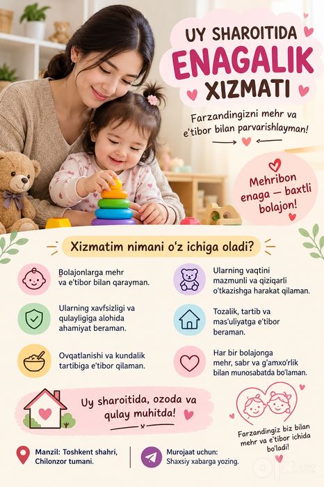 Enagalik qilaman