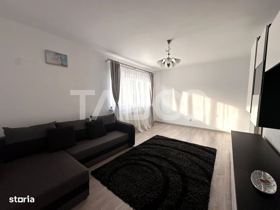 Apartament renovat de inchiriat 2 camere 2 balcoane Central Sibiu
