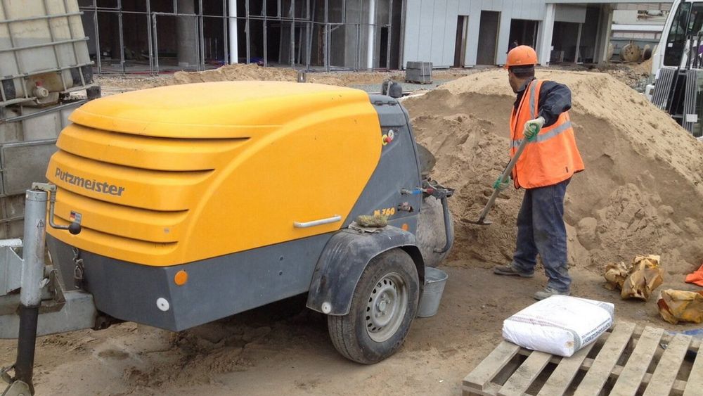 Полисухой стяжка