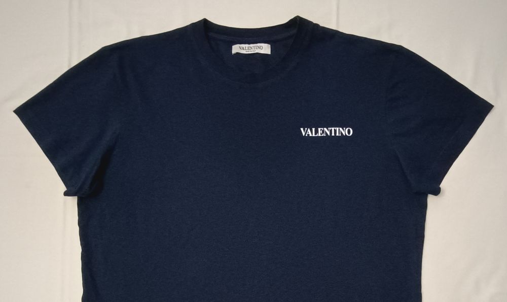 Valentino Shirt оригинална тениска XL Валентино памучна фланелка