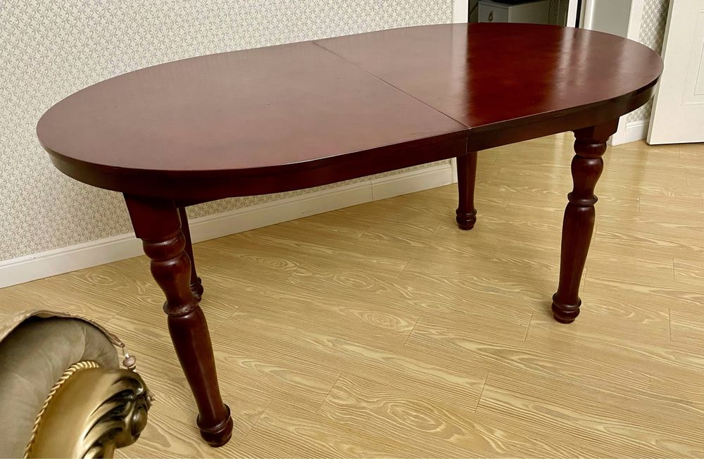 Стол со стульями дерево комплект