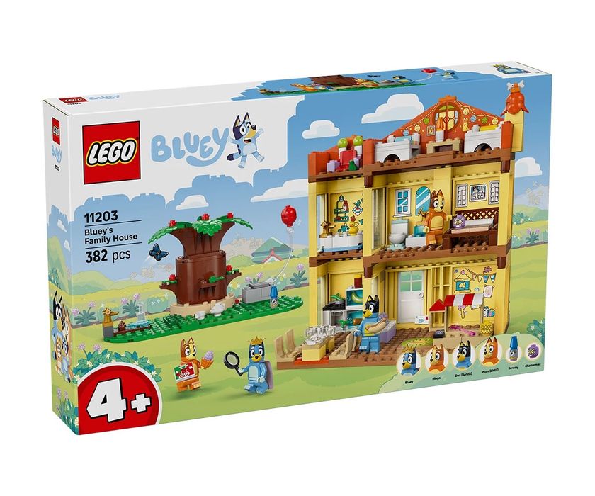 LEGO 11203  lego Bluey 11203 - Семейната къща на Блуи