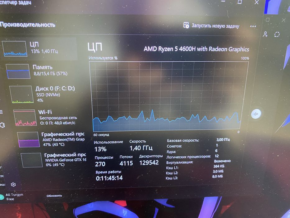 Ноутбук Acer nitro 5