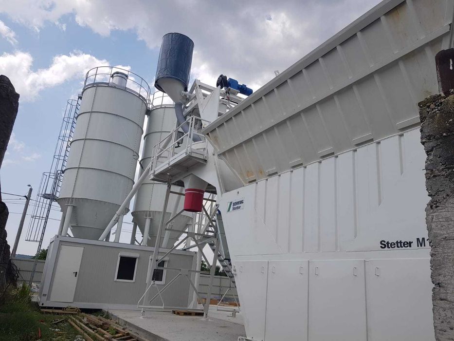 Statii de betoane Stetter mobile - 56mc/112mc/135mc- LIVRARE DIN STOC!