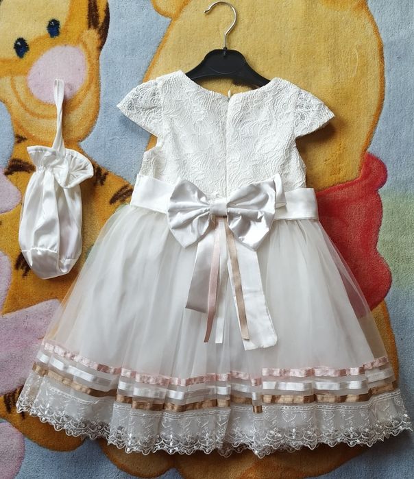 Детска официална рокля за момиче (98-104 см.)