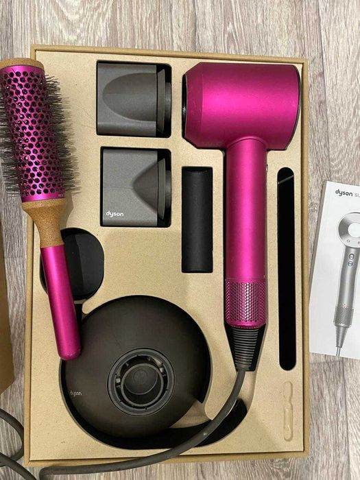 Фен Dyson HD01 Supersonic (фуксия)