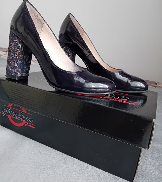 Pantofi eleganți,piele naturală,36 Matheo