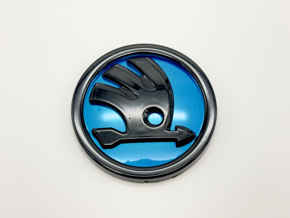 Емблема Skoda Шкода – 80мм / 90мм Octavia Superb, Fabia, Rapid, Kodiaq