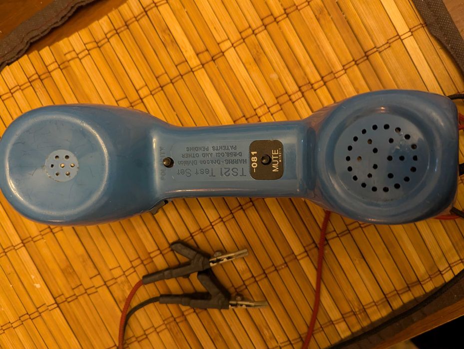 Telefon Harris-Dracon TS21, anii'80, Made in USA