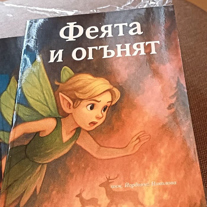 Феята и огънят книжка