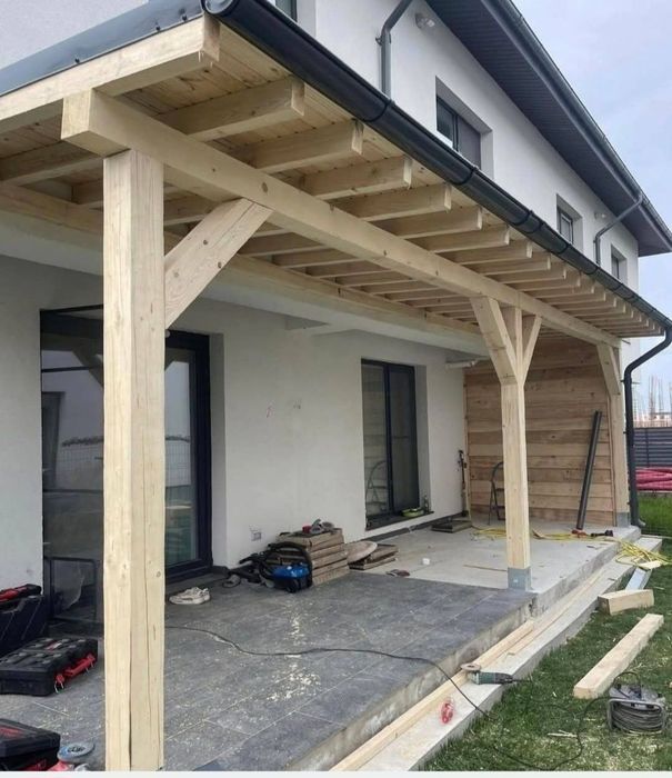 Vând și facem foișoare terase și magazie de depozitare și alte modele la cererea clientului ne deplasăm la destinația dumneavoastră oriunde în tara 07