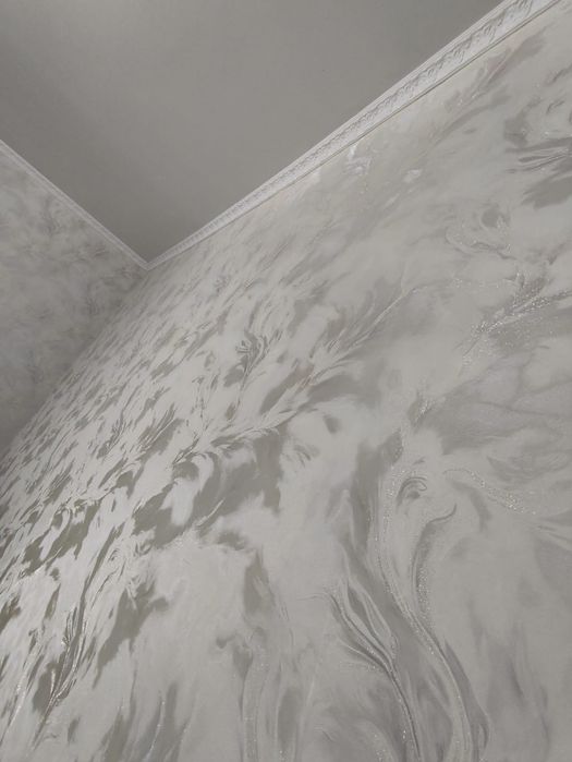 Поклейка обоев в срок, качественно