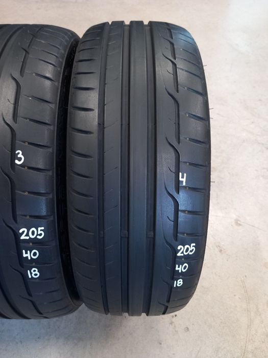 205/40R18 86W 4бр.DUNLOP RUN FLAT TECHNOLOGY Хомологация BMW