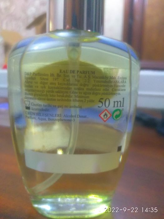 D&P Атир сотилади 50мл ва 100 мл