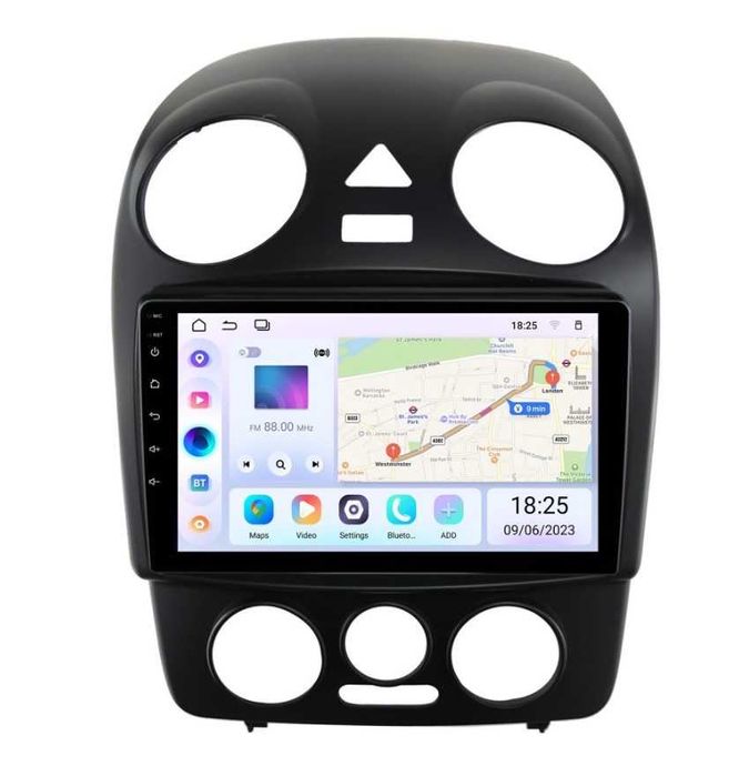 Volkswagen Beetle  2000 - 2010 9" - Навигация , 9801