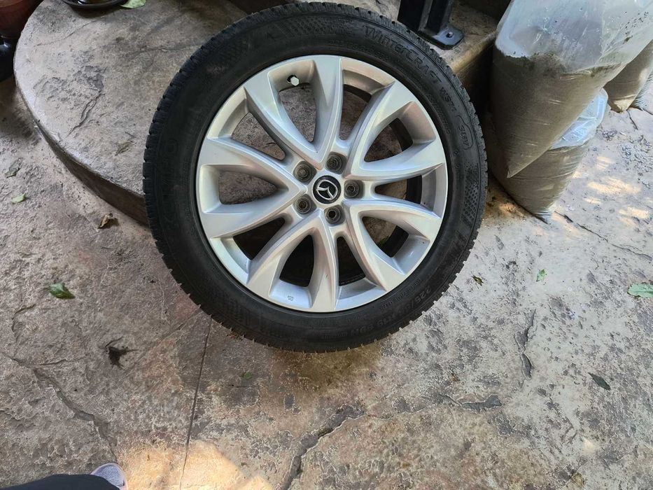 Оригинални джанти 19" за Mazda CX5 със зимни гуми Kumho 225/55R19