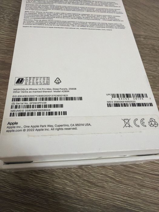 Amanet Royal: Iphone 14 Pro Max 256 Gb, Garantie 90 de zile