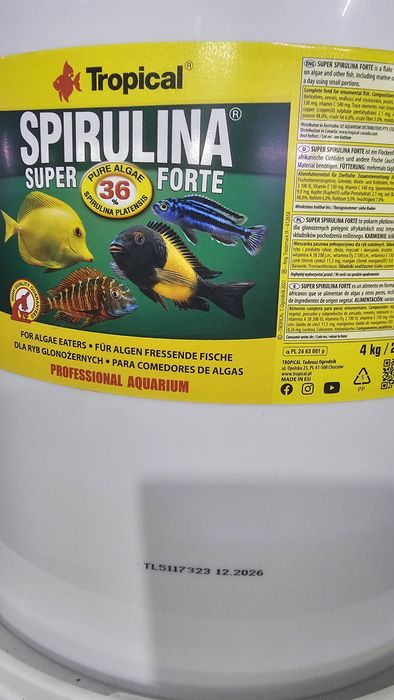 Храна за Африкански цихлиди, дънни и други декоративни рибки!