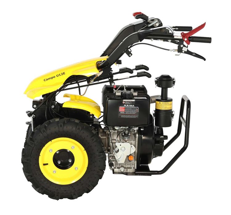 Multifunctional Campo U12E - 12CP, Diesel + Freza Tractata 90 cm