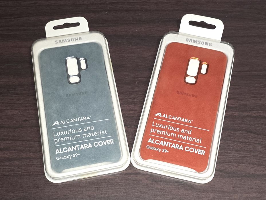 Husa originala Samsung Alcantara Cover Galaxy S9 Plus S9+ G965