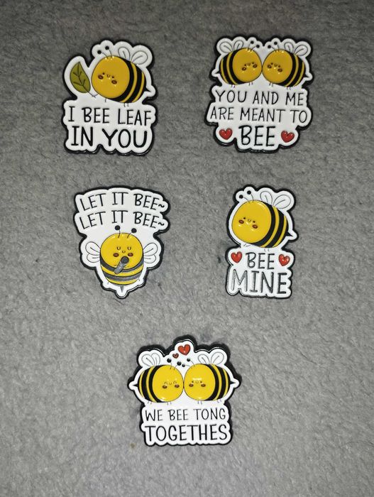 Set 5 Pin Brosa - Albinute