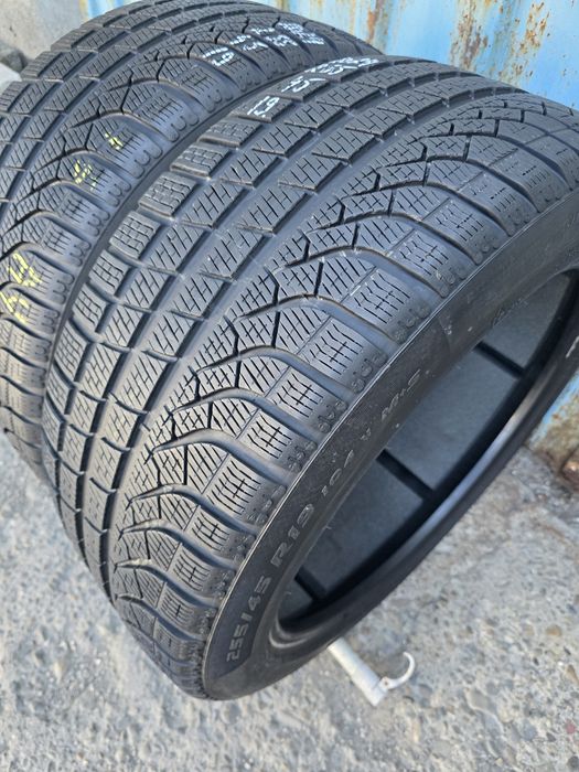 Anvelope Iarnă 255.45.19 Pirelli An 2024 Profil Ca Noi Peste 8mm Grosime
