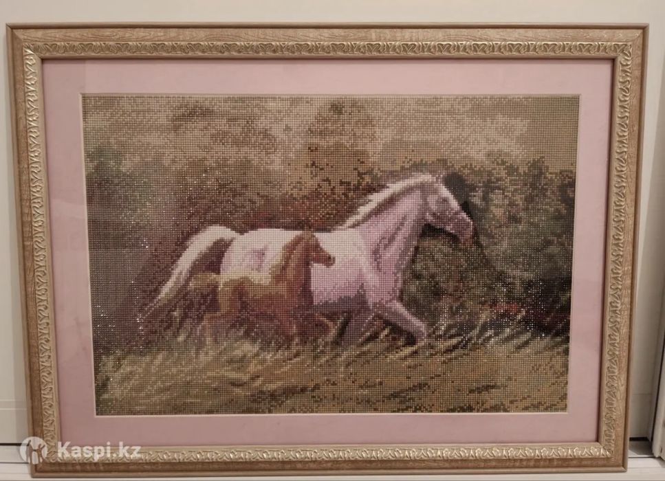 Картина стразами (алмазная мозаика)