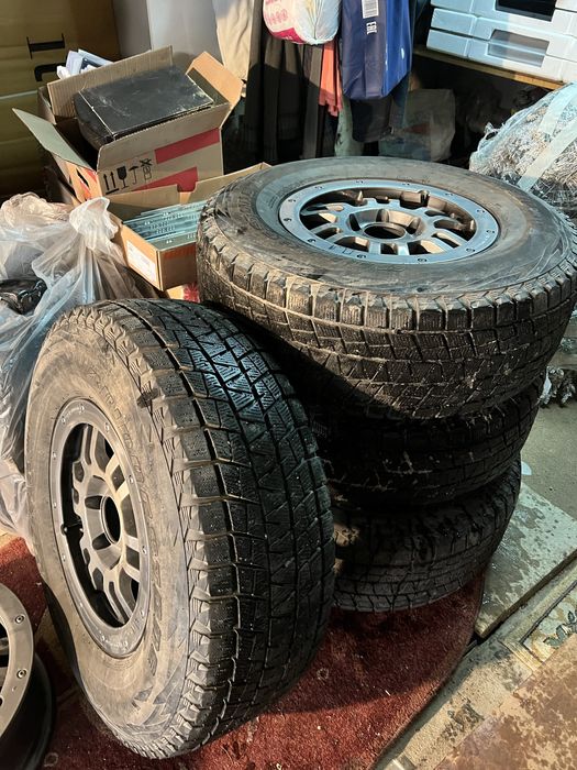 TRD диски, зимняя резина