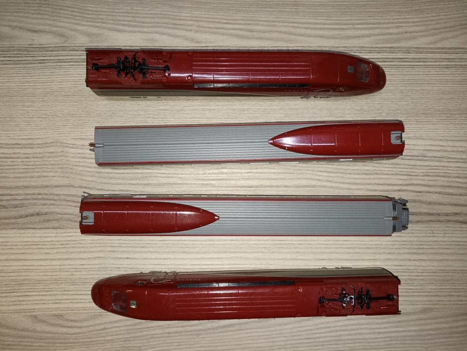 Set trenulet electric de viteza thalys mehano scara H0