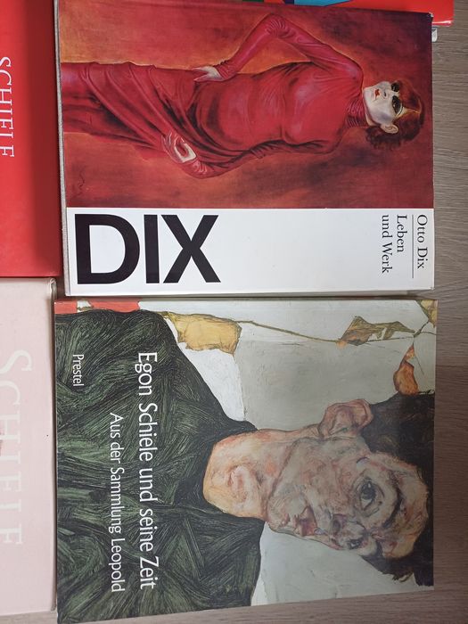 Cărți de artă Vasarely , Dali , Egon Schiele , Otto Dix