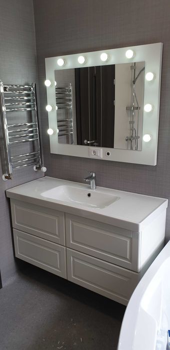 Oglinda HOLLYWOOD salon, machiaj, makeup, make up, infrumusetare