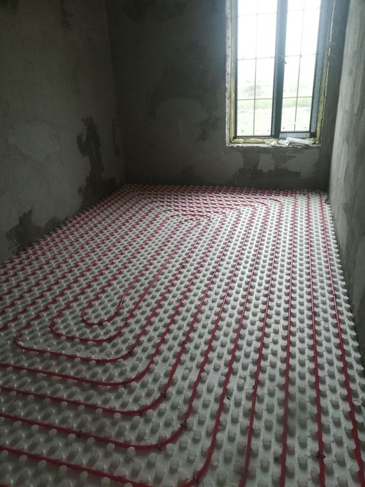 Монтаж тёплых полов