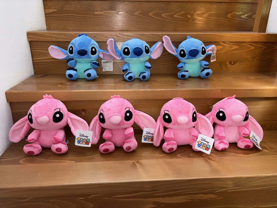 Stitch plus roz/albastru