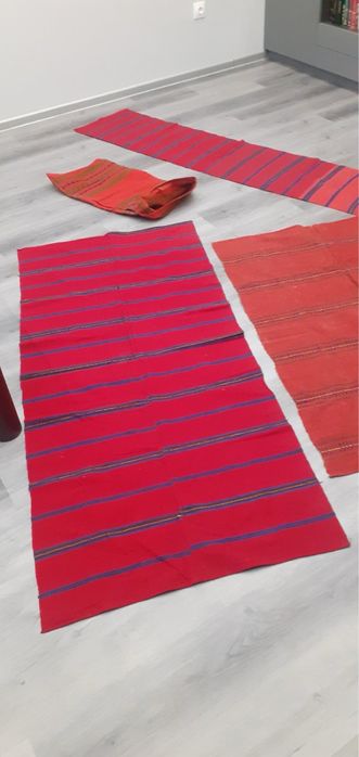 Ръчно тъкани черги и месали