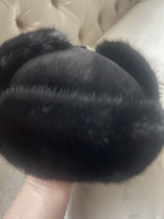 Продам шапку- ушанку из стриженной норки