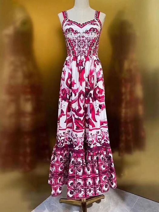 Рокля по модел на dolce&gabbana