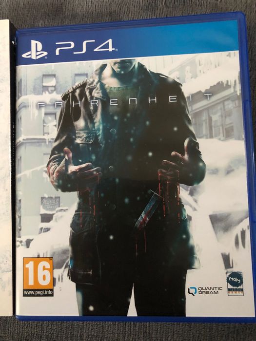 PS4 Fahrenheit, QUANTIC DREAM, ps4 игри