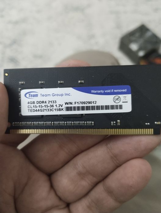 Комплект запчастей для ПК: Блок питания, оперативка  и видеокарта