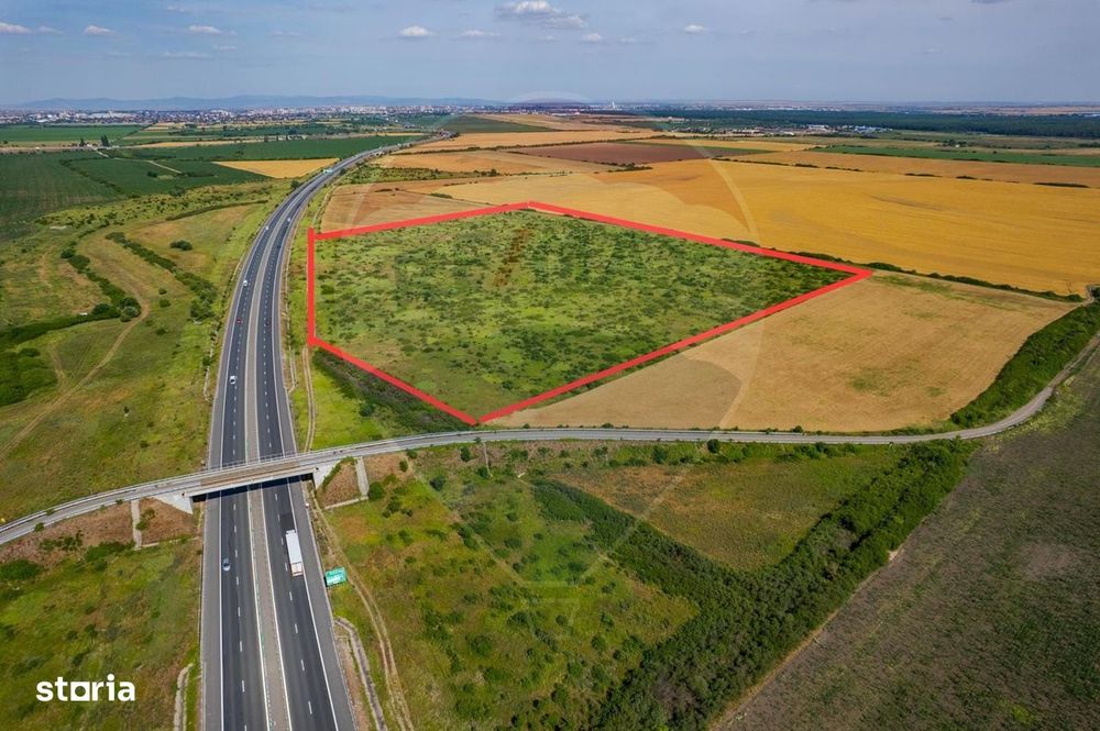 Teren 113,750mp Arad / Autostrada A1