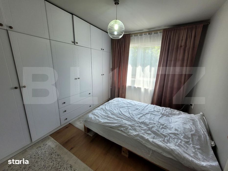 Apartament cu 3 camere, mobilat si utilat cu gust, zona Big/Manastur