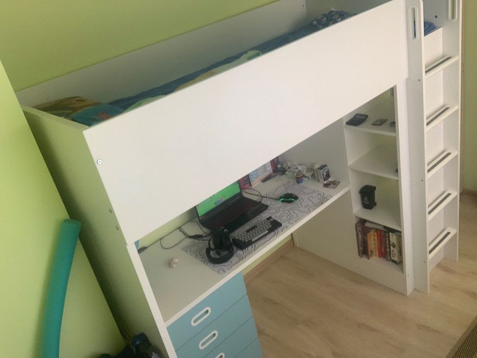 Детско легло с надстройка