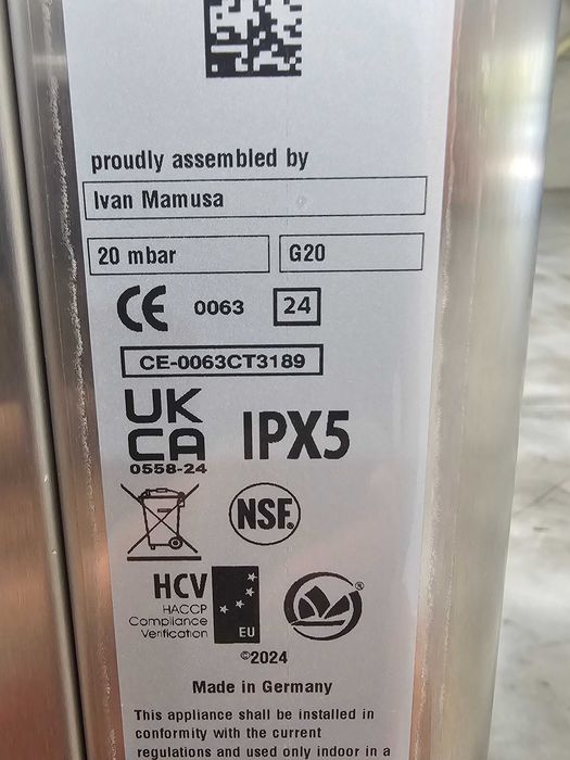 Конвектомат Рационал Rational iCombi Classic 6 - 1/1 - на газ - НОВ