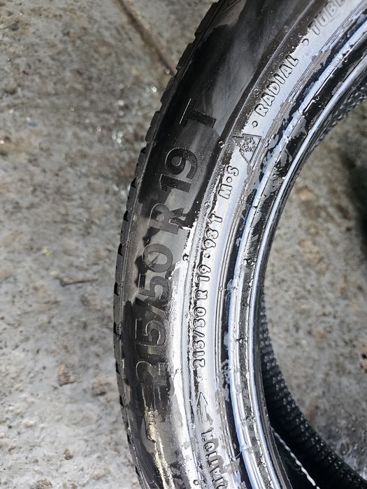 215 50 19 m+s continental allseason
