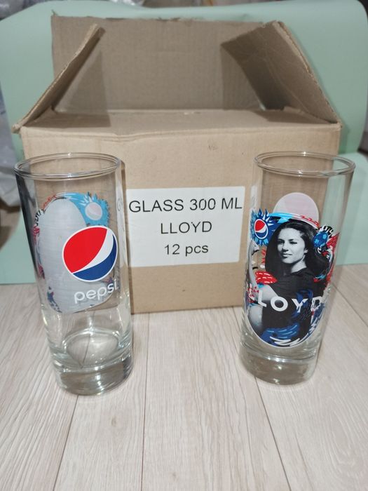 Pahar Pepsi cu Lloyd - model rar - editie limitata - de colectie