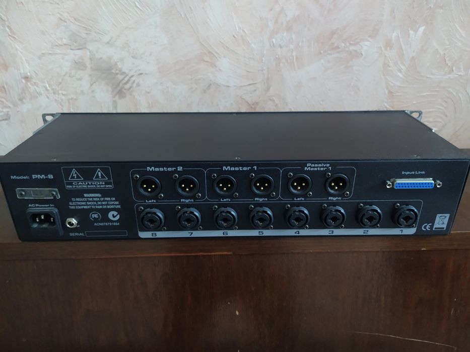Сумматор  СРОЧНО !!! 8 канала SM pro audio