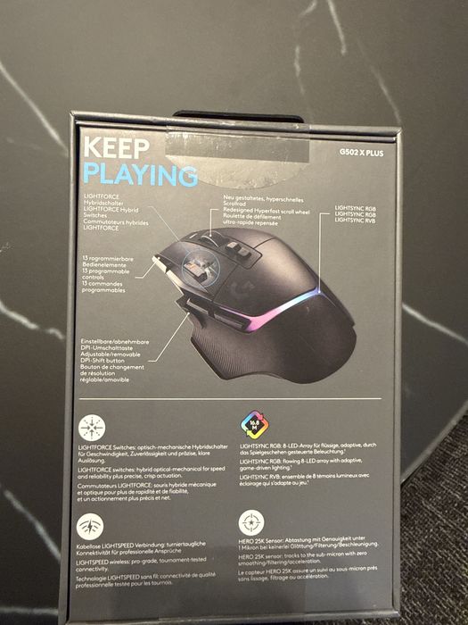 Logitech G502X Plus